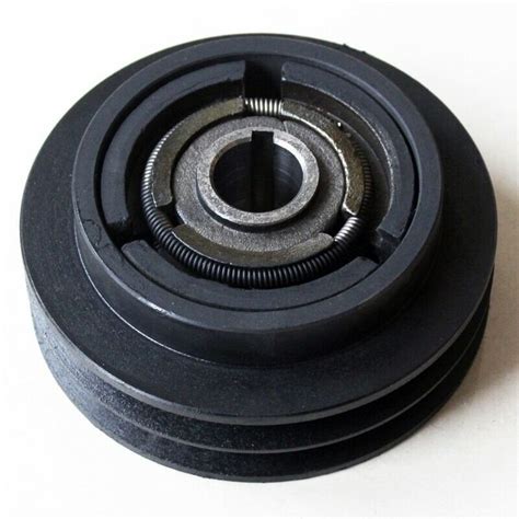 Dual Pulley 58 V Belt Centrifugal Clutch 1 Shaft 5 Diameter