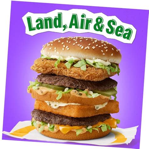 突發 麥當勞推出海陸空及三款新漢堡供食客自行組合 LIHKG 討論區