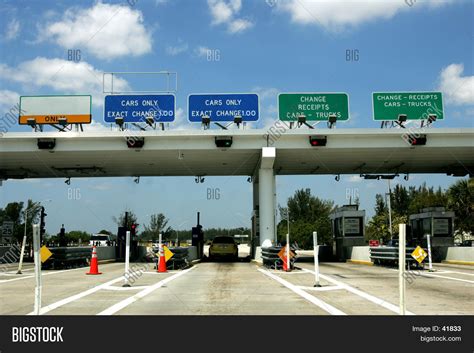 Toll Booth Image And Photo Free Trial Bigstock
