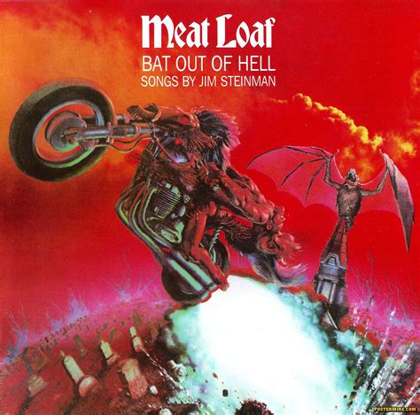 Bat Out Of Hell Meat Loaf Greatest Album Covers Iconic Album Covers