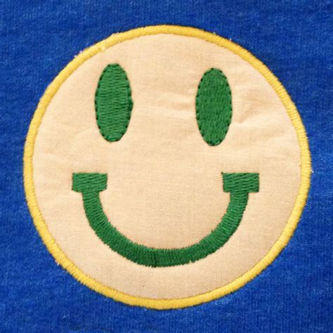 Sewing And Fiber Machine Embroidery Groups Of 12 And 3 Fun Smiley Faces