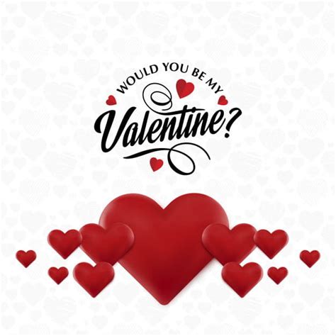 Would You Be My Valentines Eps Vector Uidownload