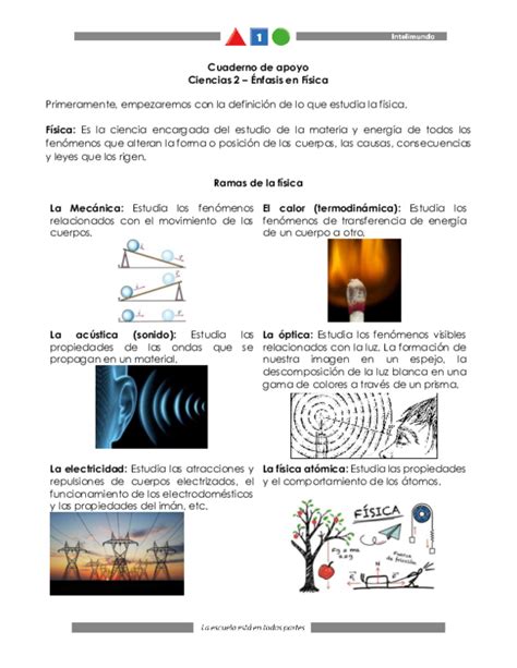 Pdf Cuaderno De Apoyo Ciencias 2 Énfasis En Física Mtro Abel