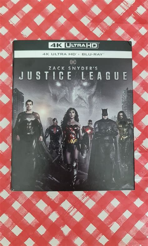 Justice League Snyder Cut 4k Uhd Blu Ray Hobbies And Toys Music And Media Cds And Dvds On Carousell