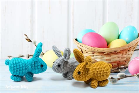 Free Little Easter Bunny Crochet Pattern Amigurumi Today
