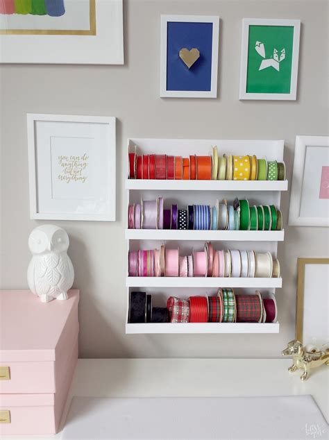 Diy Ribbon Storage Bliss And Miscellaneous