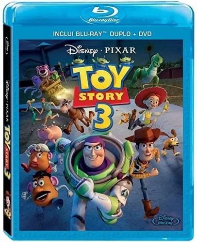 Blu Ray Toy Story 3 Duplo Disney Parcelamento Sem Juros