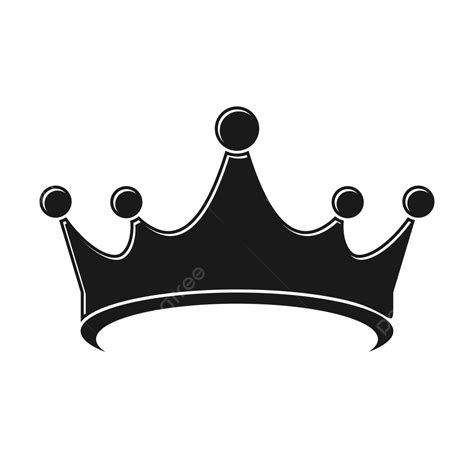 Black Crown Icon Black Crown Icon Png And Vector With Transparent