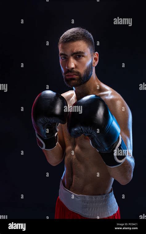 Portrait Boxing Player Posing Hi Res Stock Photography And Images Alamy