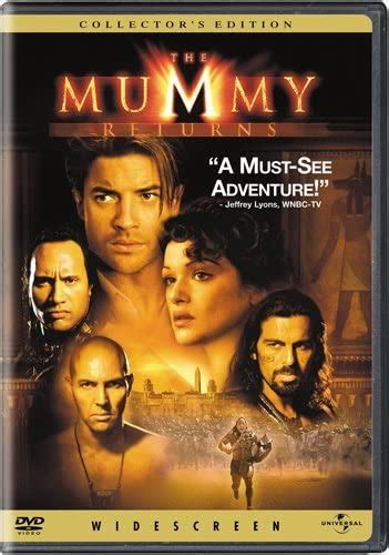 The Mummy Returns Widescreen Collectors Edition Land Of The Lost Movie Cash Bilingual