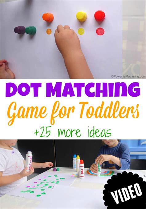 Dot Matching Game for Toddlers
