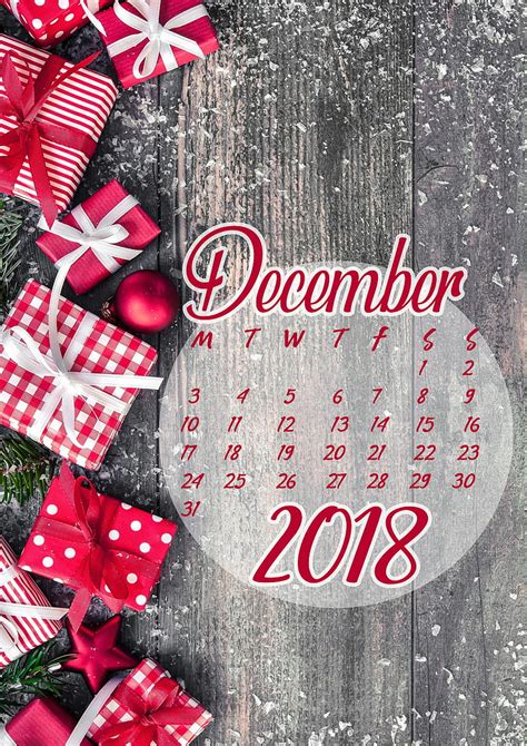December 2018 Month Merry Christmas Hd Mobile Wallpaper Peakpx