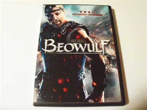 Beowulf Dvd Widescreen Ray Winstone Anthony Hopkins Angelina Jolie