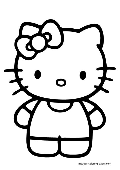 Each of the coloring sheets features hello kitty. Hello Kitty coloring pages