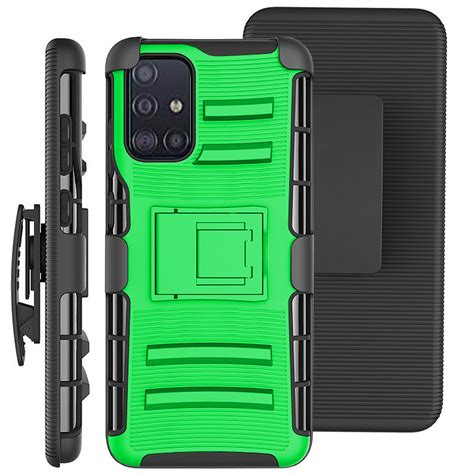 Dalux Hybrid Kickstand Holster Phone Case Compatible With Galaxy A51 5g