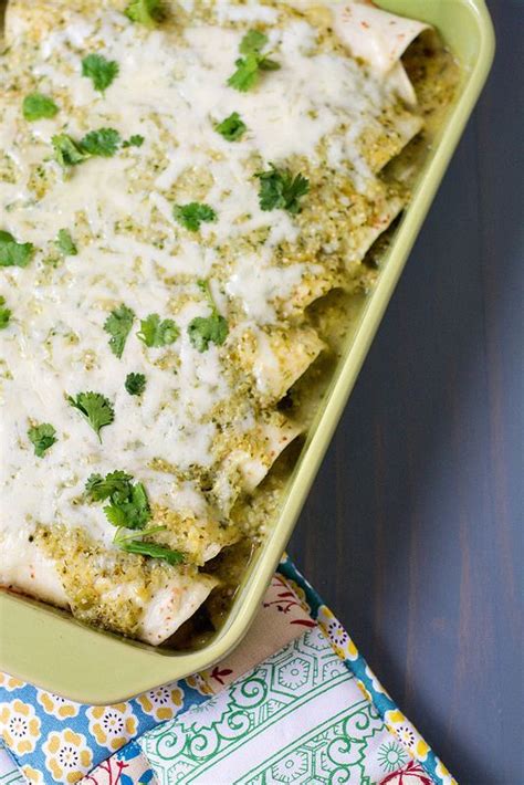Freshly roasted poblano chiles and sour cream create a piquant sauce bathing these chicken enchiladas. Black Bean and Roasted Poblano Enchiladas | Cook Like A ...