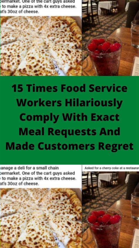 Food Service Worker Extra Cheese Pleasing Everyone How To Make Pizza Food Industry Picky