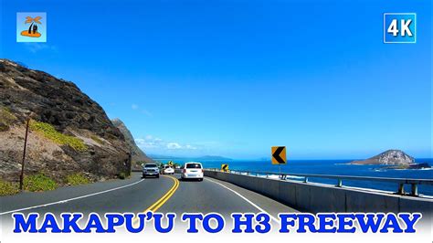 Makapuu Lookout To H3 Freeway Oahus East 🌴 Hawaii 4k Driving Youtube