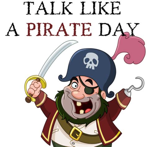 International Talk Like A Pirate Day Printables And Activities