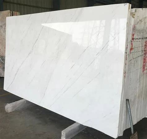 Bianco White Italian Marble For Flooring Thickness 15 Mm At Rs 200