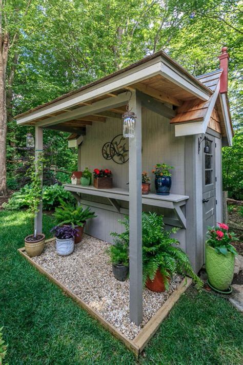 Breathtaking Best 8 Amazing Small Garden Shed Storage Ideas