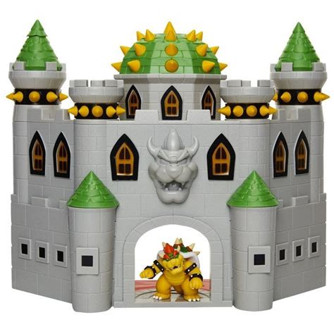 Nintendos Super Mario Bowsers Castle Playset Features In