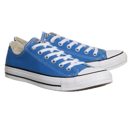 Lyst Converse All Star Low In Blue