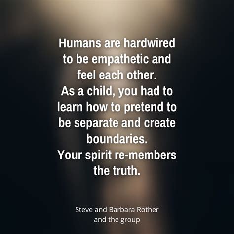 Your Spirit Re Members The Truth Steve And Barbara Rother