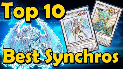 Top 10 Best Synchro Monsters Of All Time In Yugioh Youtube