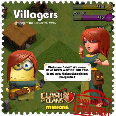 Clash Of Clans Minions ~ Villagers