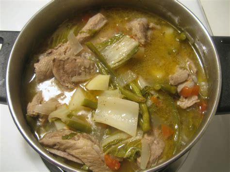 Sinigang Is A Traditional Everyday Filipino Soup Dish It Is A Tamarind