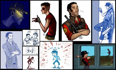 Tf2 Collage By Psycrowe On Deviantart