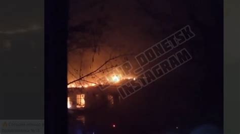 В Донецке в очередной раз горела известная больница | DonPress.com