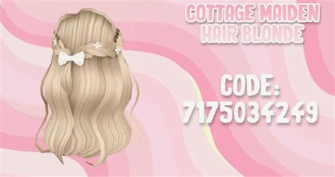 Pin By Bella On Bloxburg Cute Blonde Hair Roblox Coding