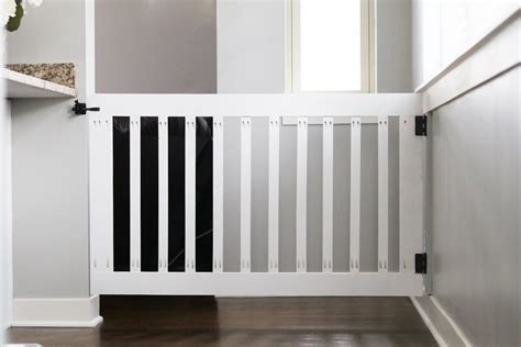 Custom Wooden Diy Baby Gate For Stairs And Hallways