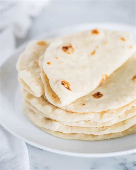 Homemade Flour Tortilla Recipe I Heart Naptime