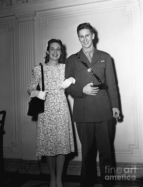 Lieutenant Cord Meyer Jr And Wife By Bettmann