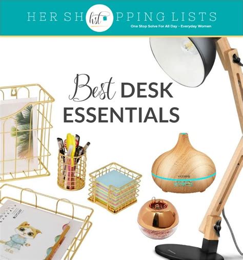 Best Desk Essentials 15 Cute Accessories To Add To Your Workspace