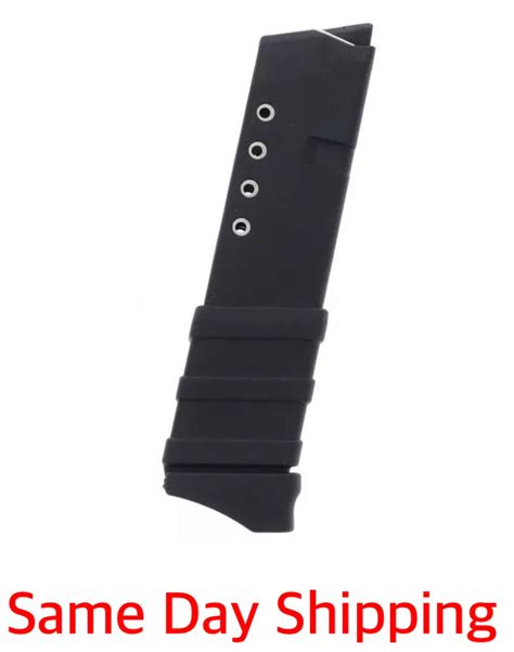 Promag Magazine For Glock 43 9mm Luger 10 Rounds Polymer Black Glk 13