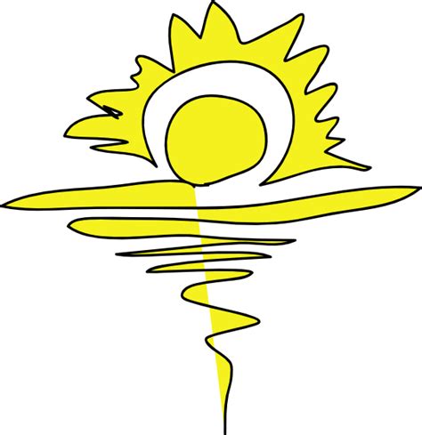 Sun Logo Clip Art At Vector Clip Art Online Royalty Free