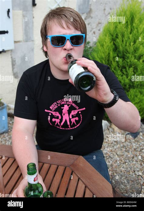 Drunken Brits Abroad Stock Photo Alamy