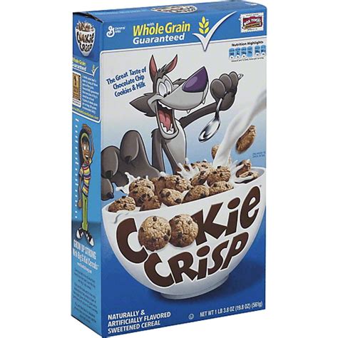 Cookie Crisp Chocolate Chip Cookie Flavored Cereal 198 Oz Box