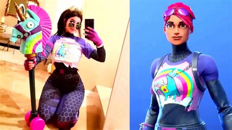 Top Thicc Fortnite Skins In Real Life Youtube
