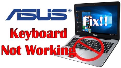 Asus Keyboard Not Working 6 Fix Youtube