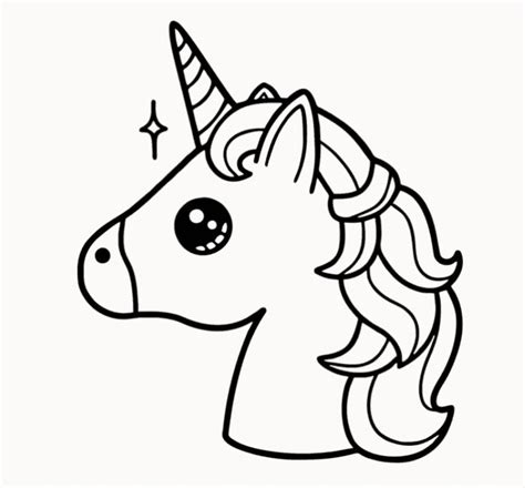 Easy Unicorn Drawing Easy Drawing For Kids Step By Step