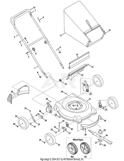 Mtd 11a 414e029 2009 Parts Diagram For General Assembly