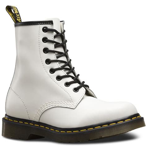 Dr Martens Mens 1460 Smooth Vintage Boots White