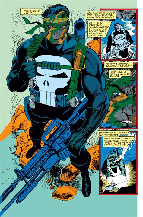 Marvel Comics Of The 1980s 1989 Punisher War Journal 5