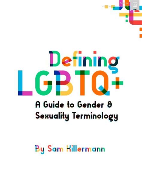 A Guide To Gender And Sexuality Terminology