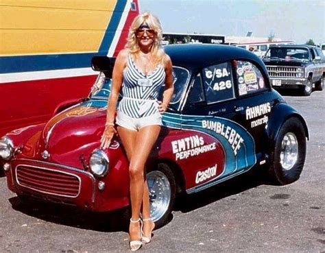 Stiffspeed Linda Vaughn Car Show Girls Racing Girl